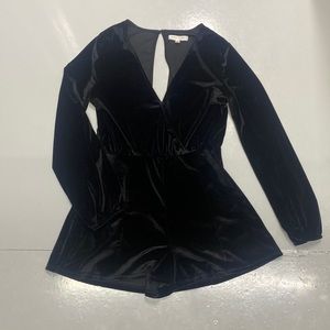 Black boutique romper